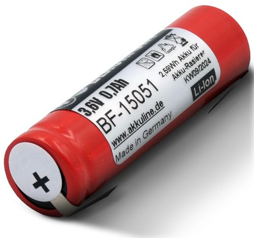 Akkuline Ersatzakku für Philips Sonicare & Rasierer, Lithium-Ionen Akku 3,6V 700mAh, Kompakt & Leicht - für Sonicare Diamond Clean, Akku, Sonicare Zahnbürste, Ladegerät Elektrische Zahnbürste