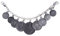 Trachten Charivari Herren Charivari Kette Schmuck Lederhosen Anhänger Accessoires Silber Münzen Jagd Bayern