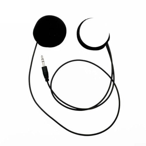 Cardo Edge - Set di cuffie e microfono per casco da moto, cavo flessibile, accessorio per sistema audiofono (A)