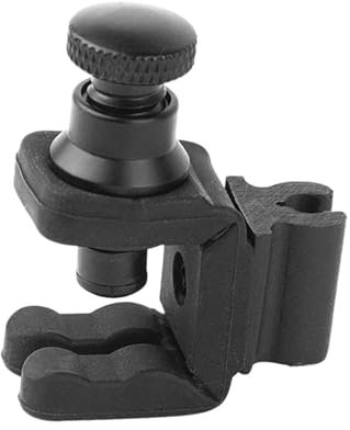 Fenteer Instrumentenmikrofon-Clip, Mikrofonhalter, Saxophonklemme, Kondensatormikrofon-Clip, Ständer, Befestigungsklemme für Tuba, Althorn