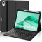 IVEOPPE Keyboard Case for Honor Pad X8a 11 inch 2024- UK Layout Keyboard for Honor Pad X8a Tablet, Cover with Bluetooth Magnetic Detachable Keypad, Black