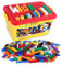 burgkidz Building Bricks 520 Pieces Construction Toys Set, 500 pcs Basic Building Blocks in 10 Colors Includes Wheels, Windows and Doors, Bulk Blocks with Strong Storage Box for kids 4-8 Years Old