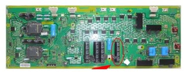 LKWVQRQE Scheda Madre di Alimentazione TV, Compatibile con Panasonic, Scheda TV SC TNPA5335 BA BL BH BG TNPA5335BA TNPA5335BL TNPA5335BH TNPA5335BG(TNPA5335 BA)