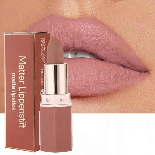 Stick de blush de poche - Mat - Lisse - Couleur intense - Crème pour joues et lèvres - Finition naturelle et lumineuse