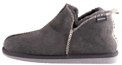 Shepherd Andy Slipper, Herren Flache Hausschuhe, Grau (SHEPHERD Asphalt 16), 45 EU