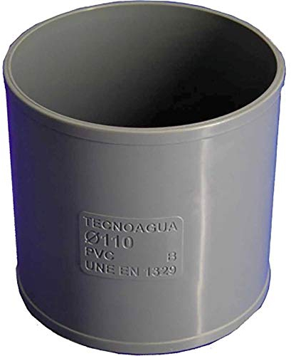 Hidrotecnoagua accesorios de pvc - Manguito hembra-hembra diámetro 75