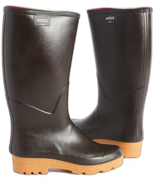 Aigle Femme Chambordpro L2i Chaussant Bottes-de-Chasse Bottes-Chaudes-de-Chasse, Marron Brown Brun 001, 39 EU