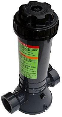 SPIRATO dosatore per Cloro, 1,9 kg, Grigio-Nero