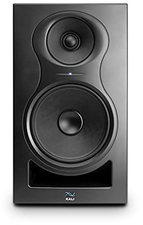 Kali Audio IN-8 2nd Wave Nahfeldmonitor mit koaxialem Mittel-/Hochtöner (einzigartiges Bassreflexsystem, verzerrungsarmer & transparenter Sound, neue Boundary-EQ-Einstellungen, 140 Watt), Schwarz