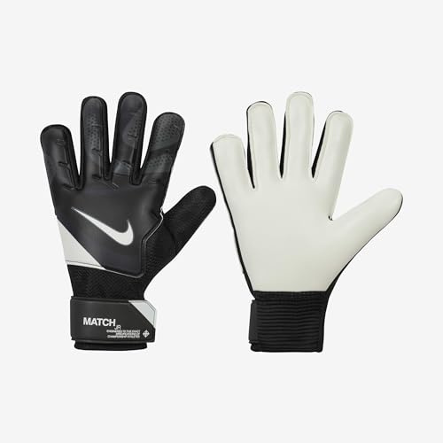 Nike Glove NK Gk Match Jr - Ho23, Black/Dark Grey/White, FJ4864-011, 6
