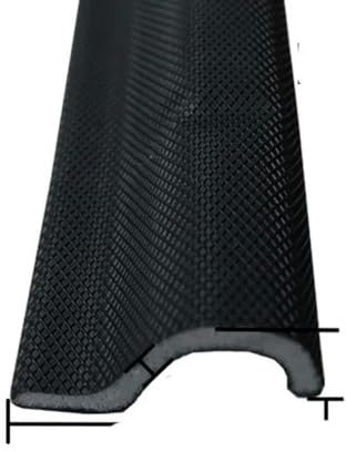 Guarnizione scorrevole per finestre in schiuma insonorizzata, 8 m, autoadesiva, in schiuma poliuretanica, striscia sigillante per porte e finestre, colore nero, 1 m