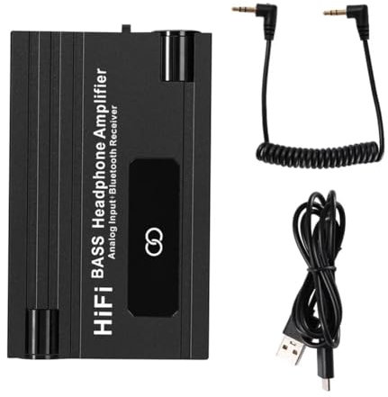 GOSIA HiFi Bluetooth Headphone Amplifier Headphone Amplifier 3.5mm HiFi Stereo Audio Out Portable Headphone Amplifiers