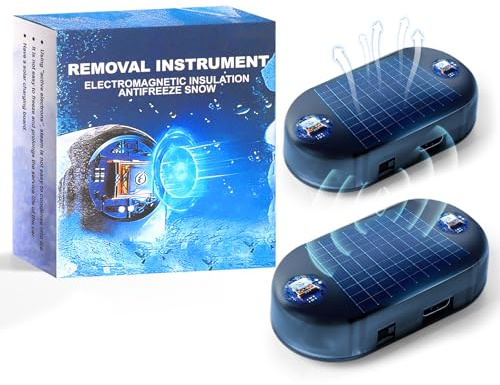 Strumento antigelo anti-interferenza per auto,Dispositivo di rimozione della neve e antigelo a onde elettromagnetiche,Riscaldatore Molecolare Cinetico Portatile,Dispositivo Anti-gelo per auto