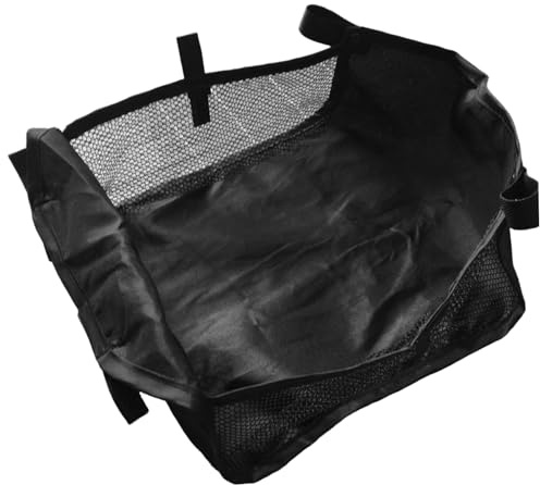 Organizer per passeggino, borsa in rete per riporre il passeggino in tessuto Oxford sotto l'organizzatore del cestino inferiore per trasportare giocattoli e snack per pannolini.