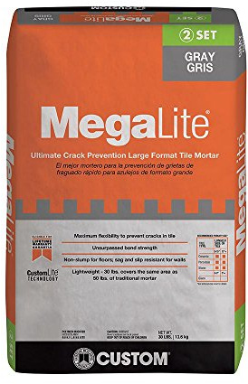 MegaLite Gray 30 lb. Crack Prevention Mortar