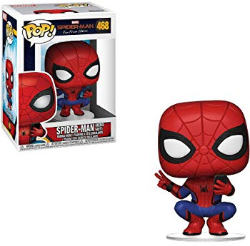 Funko Figurines Pop! Vinyl: Spider Man Far from Home: Spider-Man (Hero Suit)