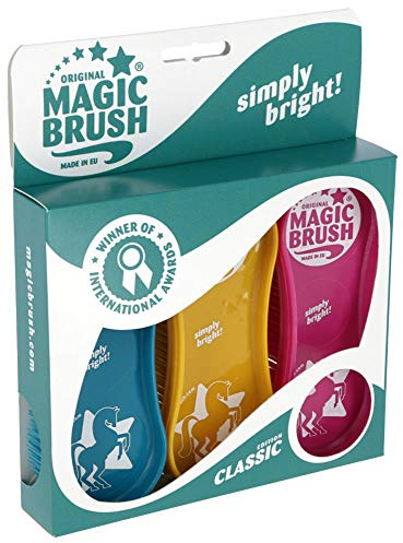 Magic Brush Cepillos Para Caballo Conjunto De Cepillos Magicbrush Classic