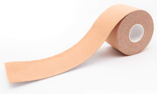 Bande de kinésiologie pour strap couleur chair axion | Ruban adhésif résistant à l'eau | Optimal pour le sport | En rouleau de 5 m