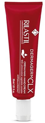 Rilastil Dermagerm CLX - Crema de Manos 2 en 1, Emoliente e Higienizante - 30 ml
