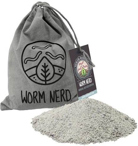 Worm Nerd Arcadia Garden Products WN08 Worm Grit for Vermiculture, 1LB, White