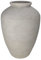 KEYHOMESTORE - Pflanzkübel aus Stein, weiß, Höhe 50 cm, ideal als Gartendekoration, Innen- und Wintergarten