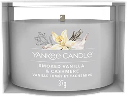 Yankee Candle Gefüllte Votivkerze mit Rauchvanille und Kaschmir