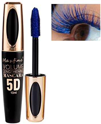 5D Silk Fiber Mascara - Wasserfest, Voluminös & Verlängernd, Blue