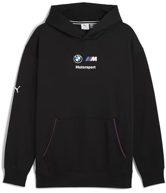 PUMA Mens Bmw Mms Ess+ Fleece Hoodies, Puma Black, L EU
