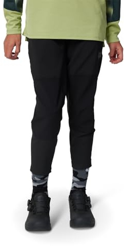 Fox Racing Defend Pantalón MTB Juvenil – Transpirable – Duradero – Robusto – Pantalón de Bicicleta de Montaña – Negro, Talla: 26