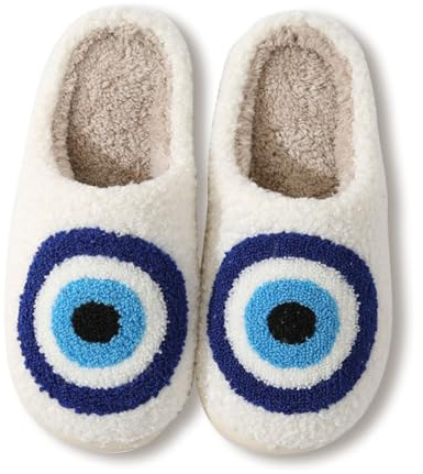 flintronic Pantofole Donna Uomo Invernali, Peluche Ciabatte da Casa, Comode Ciabatte Pelose, Calde Pantofole da Casa Antiscivolo, Pantofole in Memory Foam Interne Esterno Invernale
