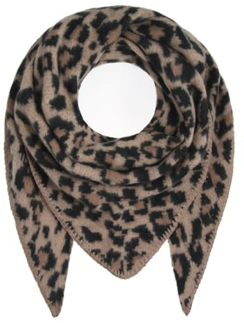 Majea Damenschal Winterschal Strickschal Damen Schal (880043) (beige 8)