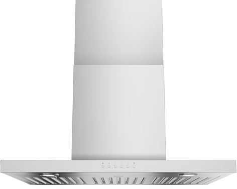 ONEEON 30 Range Hood - 900 CFM Stainless Steel Wall Mount Kitchen Exhaust with 4 Speed Fan, LED Lights, Push Button, Ultra-thin Body, Chimney Style Stove Vent Hood & Ducted Exhaust Vent