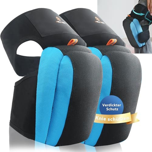 Genouillères professionnelles de jardin, genouillères pour le travail sur les genoux, protection des genoux pour le jardinage à la maison, chantier, rénovation, jardin, carreleur, stratifié, double