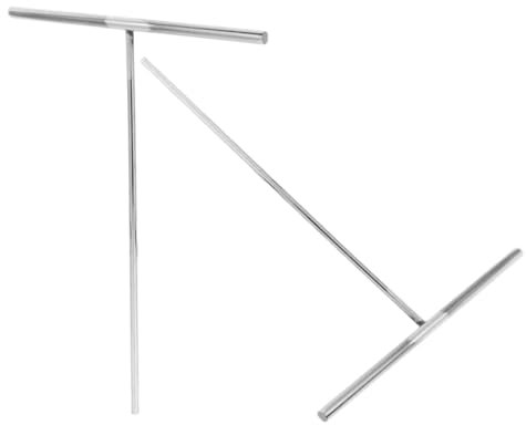 CATIEBYE 2pcs Sturdy Stainless Steel Crepe Spreader Tool Pancake Stick for Crepe Pancake Tools