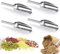 4Pcs Pala Ghiaccio in Acciaio Inossidabile, Paletta per Farina, Paletta per Alimenti, Cucchiaio Pratico da Cucina/Bar/Giardino/Supermercato, per Farina, Ghiaccio, Cibo, Fagioli