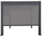 OUTLIV. Bio Santorini Seitenteil 300 cm - die perfekte Ergänzung für die Bio Santorini Pergola, höhenverstellbar, witterungsbeständig, UV-Schutz, Anthrazit