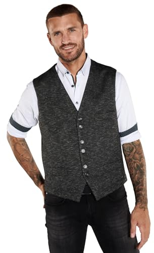 emilio adani Herren Herren Sakko-Weste Slim fit, 36029, 36029, Anthrazit in Größe 54