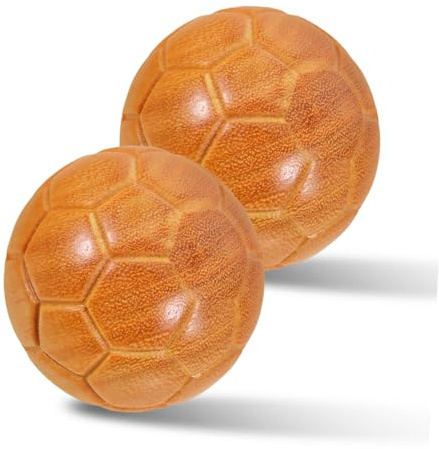 Healvian 2pezzi Palloni da Calcio per Esercizi Manuali Massaggio Pallamano Portatile da Attrezzatura da Calcio per Fitness all Aperto Ufficio e Casa