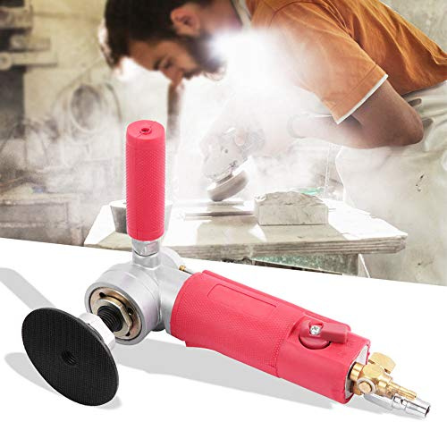 Itonash Pulidora de Agua Neumática de 3 , Lijadora de Aire Húmedo de Alta Velocidad, Amoladora de Aire de 4300 Rpm para Piedra de Mármol