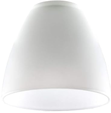 MiniSun | White Frosted Glass Replacement Light Shades | Lamp Shades, Home Décor & Improvement Essential | Pack of 3 | 11cm Shade Width
