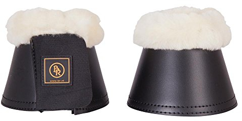 BR Sheepskin - Campanelle per saltare, colore nero, S