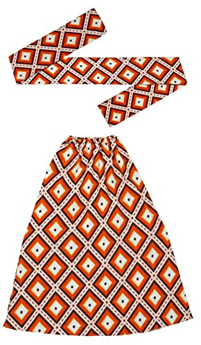 W WIDMANN MILANO Party Fashion - Hippie Set 60er/70er Jahre, Stirnband und Stulpen, Flower Power Accessoires für Mottoparty, Karneval