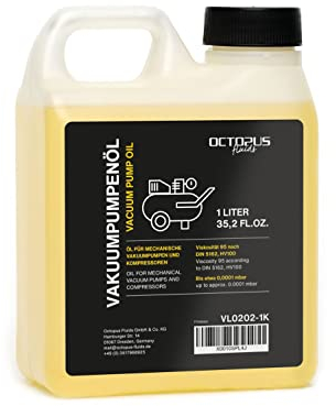 Octopus 1000 ml Vacuum oil 1 liter pump Compressor oil HV100 Machine