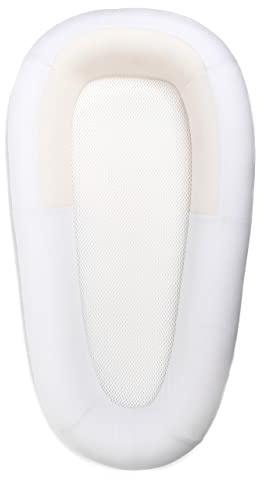 PurFlo Cama de bebé segura para dormir, alternativa al nido de bebé transpirable, artículos esenciales 0-8 m, color blanco