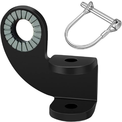Fahrradanhängerkupplung, Fahrrad, Edelstahl, 12,2 mm, Kupplung, kompatibel mit Burley-Anhänger-Adapter, Ersatzanschluss an Haustier-Kinderwagen (90°-Kupplung (1 Packung)