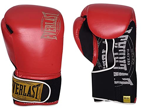 Everlast Unisex - Erwachsene, Handschuhe, Rot, 14 Oz
