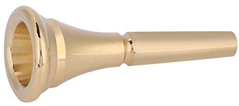 Boquilla de cuerno de corneta Boquilla de trompeta de latón Accesorios de instrumentos musicales para accesorio de repuesto de cuerno