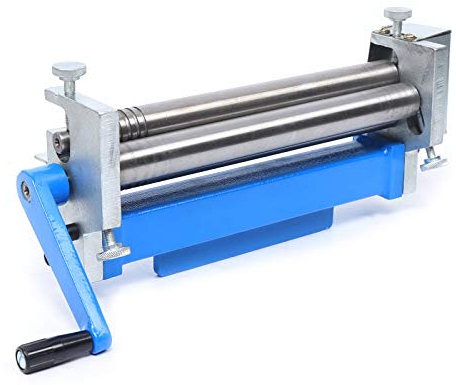 3-Walzen Rundbiegemaschine Walzenbiegegerät manuell Rohrbiegemaschine Blechbiegemaschine Biegedurchmesser: 30 mm