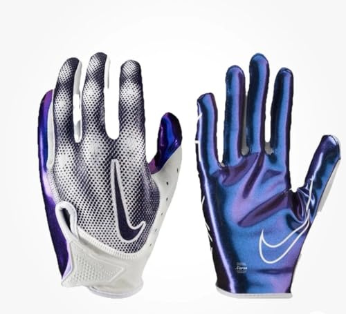 Nike - Gants de football Vapor Jet 7.0 - Aubergine - Taille L