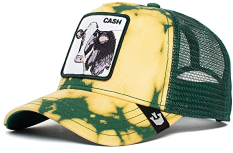 Goorin Bros. The Farm Baseballkappe, Kuh (Acid Cow), Säurewaschung, Einheitsgröße, Einheitsgröße